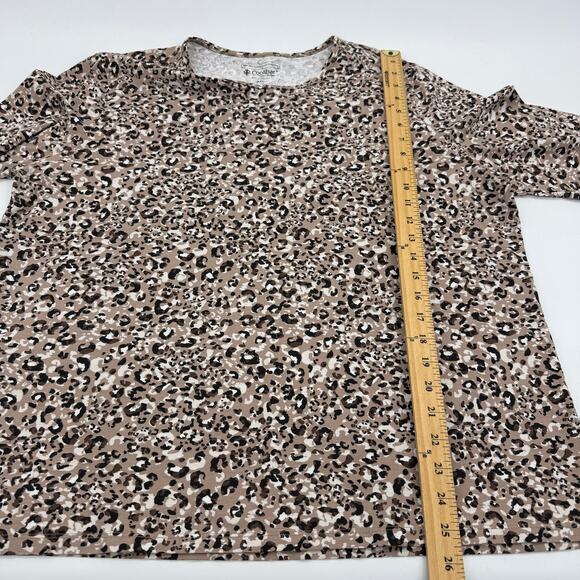 COOLIBAR Morada Everyday Long Sleeve Shirt Womens Size XXL Crew Neck UPF 50+ Top - Picture 6 of 6